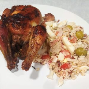 Pollo Asado Mixto